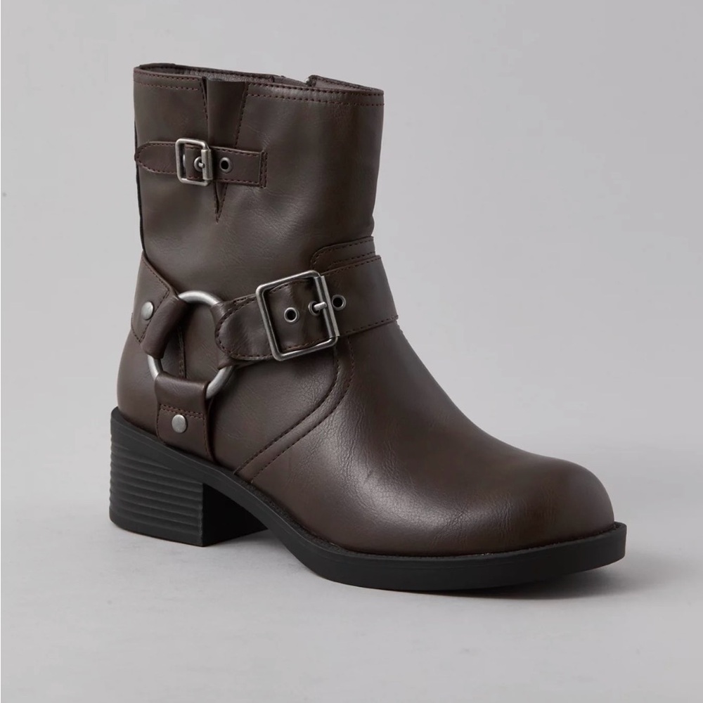 American Eagle Outfitters Dark Brown Ankle Booties